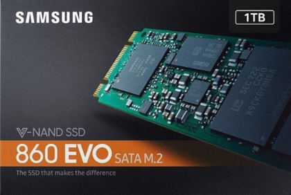 Samsung 860 EVO MZ-76E1T0BW SATA 3.0 2.5'' 1 TB SSD