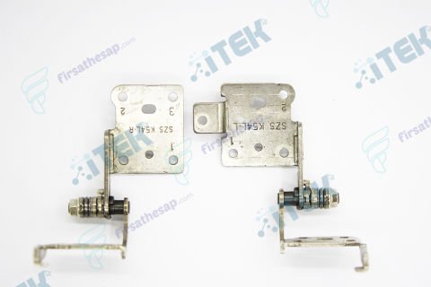 Asus X54 X54C X54H K54 K54L (2.EL) SAĞ SOL Hinge Menteşe Takımı çıtasız