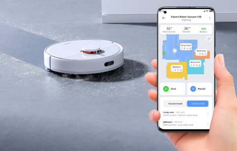 Xiaomi Robot Vacuum X10 Plus Çöp İstasyonlu Akıllı Robot Süpürge