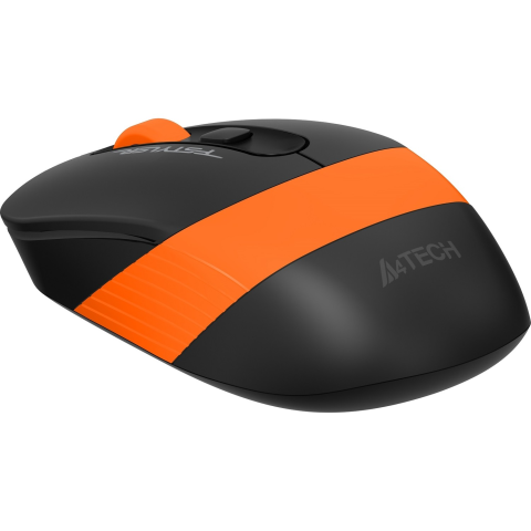 A4 Tech FG10 Kablosuz Optik Mouse Siyah-Turuncu
