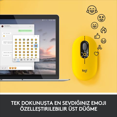 Logitech Pop Emoji Mouse