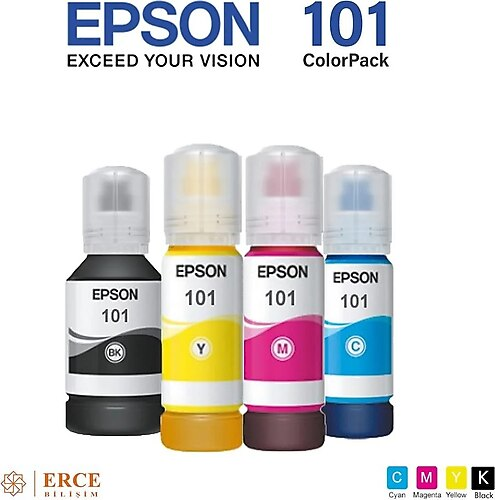 Epson 101 C13T03V64A L6260 4 Renk Multipack Mürekkep Takım
