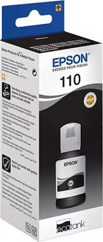 Epson 110 C13T03P14A Black Siyah Şişe Mürekkep