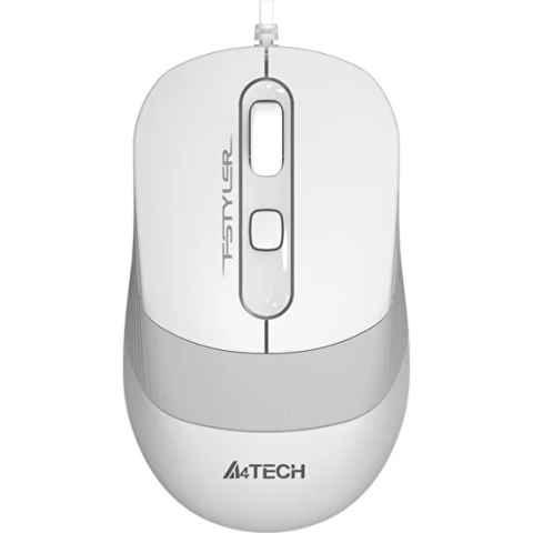 A4 Tech FM10 Beyaz Kablolu Optik Mouse