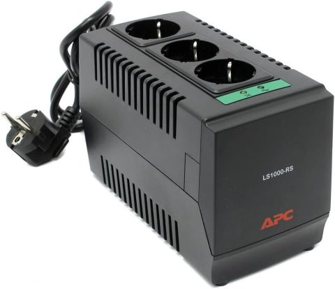 APC Line-R 1500 VA Otomatik Voltaj Regülatörü, 3 Schuko Çıkış, 230 V