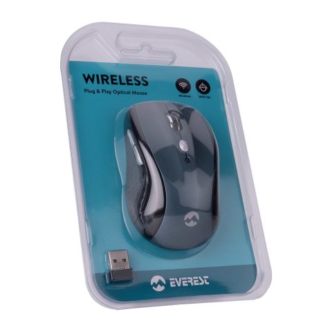 Everest SMW-266  Kablosuz Optik Mouse Mavi