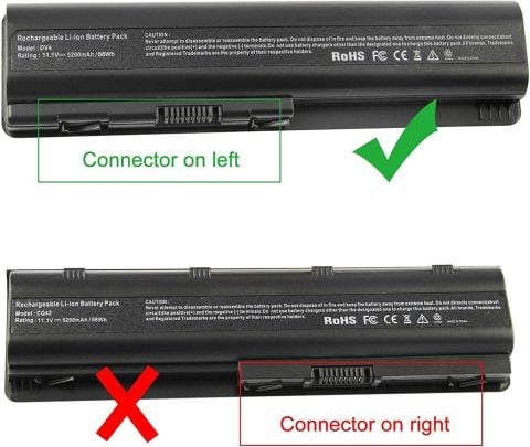 Hp Pavilion Orjınal  DV4 DV5 DV6 CQ50 CQ60 G60  HSTNN-C53C, Batarya Hp Laptop Pili