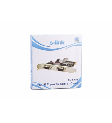 S-link SL-EX2S PCI Express Rs-232 2 Port Kart