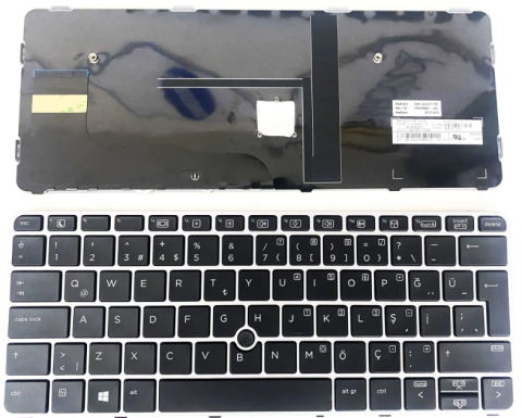 HP EliteBook 820 G3, 820 G4, 725 G3, 725 G4, 828 G3 G4 826631-DD1 826630-001 826631-001 826631- Klavye Tuş Takımı