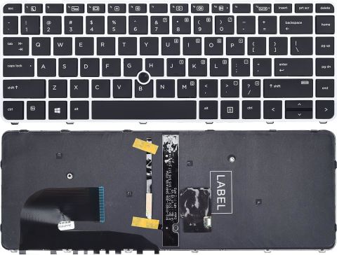 HP EliteBook 840 G3, 840 G4, 745 G3, 745 G4, 848 G3, 848 G4 9Z.Klavye Keyboard Tuştakımı