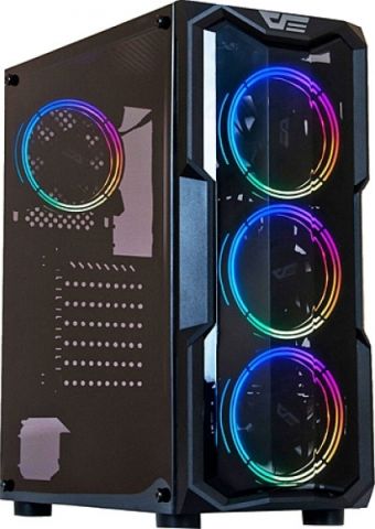 DarkFlash Aquarius-Mesh 650W 80+RGB Mid Tower Kasa