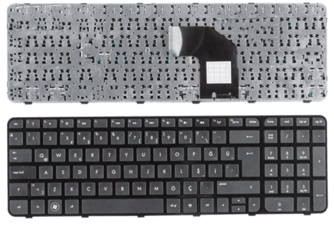 Hp Pavilion G6-2000 TPN-Q110 r36 siyah çerçeveli Klavye Tuş Takımı Part no Aer36a01210 697452-141 2B-04822Q121 R36