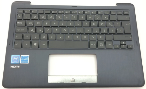 Asus Transformer TP200SA E205SA Klavye Kasalı Üst Kasa Tuş Takımı Üst Kasa Dahil Klavye Keyboard Tuştakımı