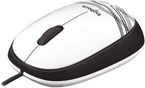 Logitech Logitech M105 Kablolu Optik Mouse Beyaz