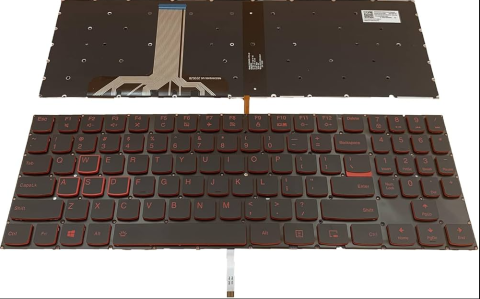 Lenovo Legion Y520, Y520-15IKB, Y720, Y720-15IKB, 80VR siyah  Klavye Keyboard Tuştakımı