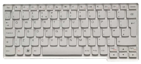 Lenovo S10-3 Klavye Orjınal Q-Türkçe Beyaz klavye