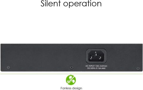 Zyxel GS1100-16 16 Port 10/100/1000 Mbps Gigabit Switch