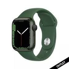 Apple Watch Series 7 GPS 41mm Yesil Alüminyum Kasa - Yonca Spor Kordon MKN03TU/A