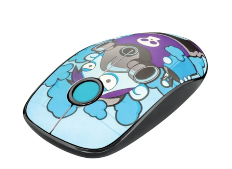 Trust 23335 Sketch Kablosuz Mouse Mavi Desenli