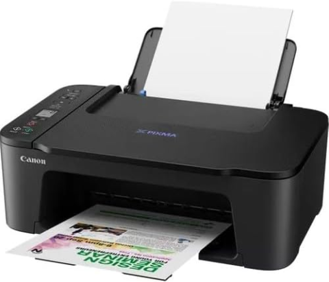 Canon Pixma E3440 Wi-Fi + Tarayıcı + Fotokopi Renkli Çok Fonksiyonlu Mürekkep Püskürtmeli Yazıcı