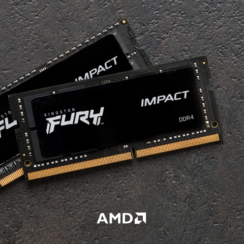 Kingston Fury Impact 8 GB 3200 MHz DDR4 CL20 SODIMM KF432S20IB/8 Ram