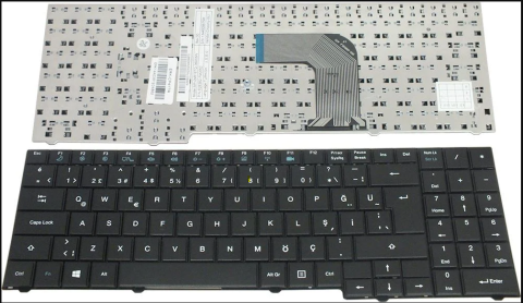CASPER NIRVANA siyah CMA CME MB50 MB51 MB55 Klavye Tuş Takımı Türkçe Sıfır MP-09R16TQ-36033W