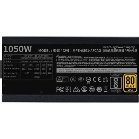 Cooler Master MWE V2 1050W 80+ Gold Güç Kaynağı