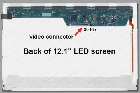 12.1 LED B121EW09 V.2 B121EW09 V.3, LP121WX3 TL A1,  Hp Dv2, Lenovo S12 Ekran panel
