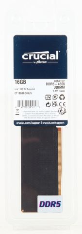 Crucial 16 GB 4800 MHz DDR5 CL40 CT16G48C40U5 Ram