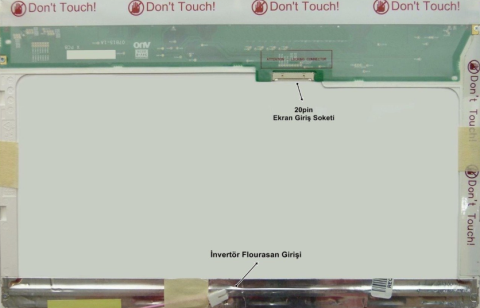 12.1 Led LP121WX4 (TL)(A1) Fujitsu LifeBook P771 Slim ekran panel
