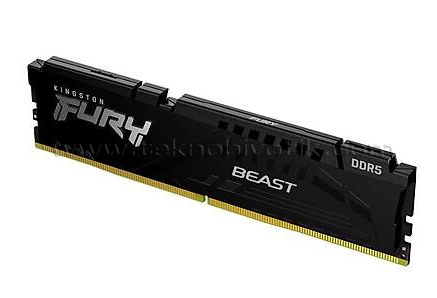 Kingston Fury Beast 16 GB 5200 MHz DDR5 CL40 KF552C40BB/16 Ram