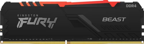 Kingston Fury Beast RGB 16 GB 3200 MHz DDR4 CL16 KF432C16BB1A/16 Ram