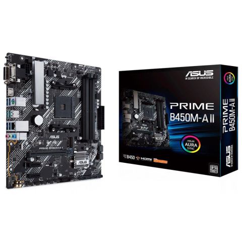 Asus Prime B450M-A II AMD AM4 DDR4 Micro ATX Anakart