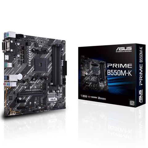 Asus Prime B550M-K AMD AM4 DDR4 Micro ATX Anakart