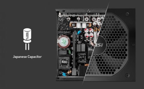 MSI MPG A850GF 850 W Power Supply