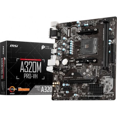 MSI A320M PRO-VH DDR4 S+V+GL AM4 (mATX)