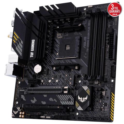 Asus Tuf Gaming B550M-PLUS Wi-Fi II AMD AM4 DDR4 Micro ATX Anakart