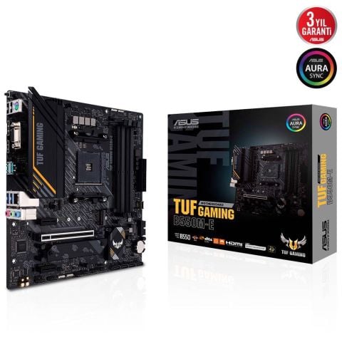 Asus Tuf Gaming B550M-E AMD AM4 DDR4 Micro ATX Anakart