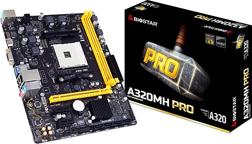Biostar A320MH AMD AM4 DDR4 Micro ATX Anakart