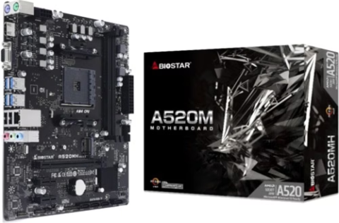 Biostar A520MH AMD AM4 DDR4 ATX Anakart