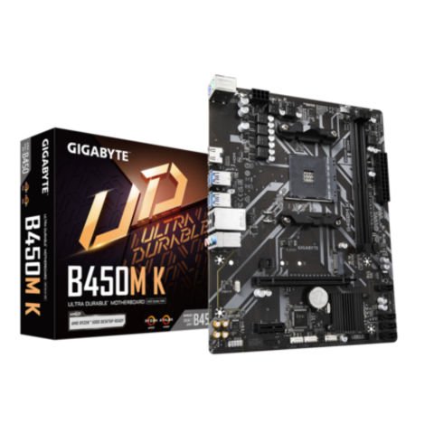 Gigabyte B450M K AMD AM4 DDR4 Micro ATX Anakart