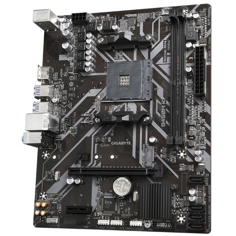 Gigabyte B450M K AMD AM4 DDR4 Micro ATX Anakart