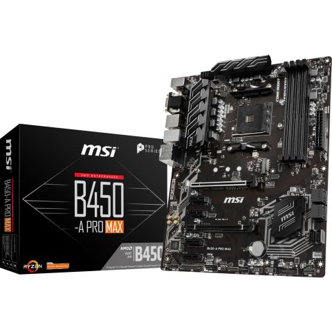 MSI B450-A PRO MAX DDR4 3466Mhz S+GL AM4 (ATX)