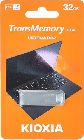 Kioxia U366 32GB USB3.2 GEN 1 LU366S032GG4 Metal