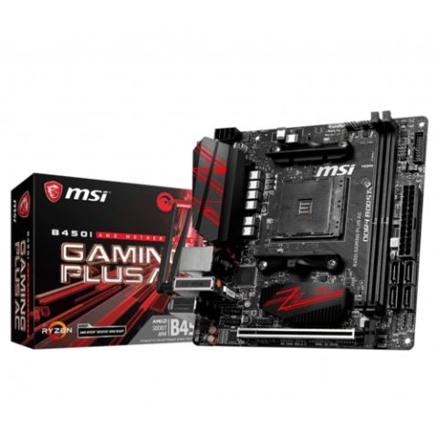 MSI B450I GAMING PLUS AC AMD AM4 DDR4 Mini ITX Anakart