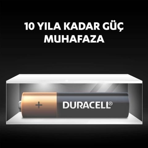 Duracell Basic AAA Alkalin Ince Kalem Piller, 1,5 V LR03/MN2400, 10’lu
