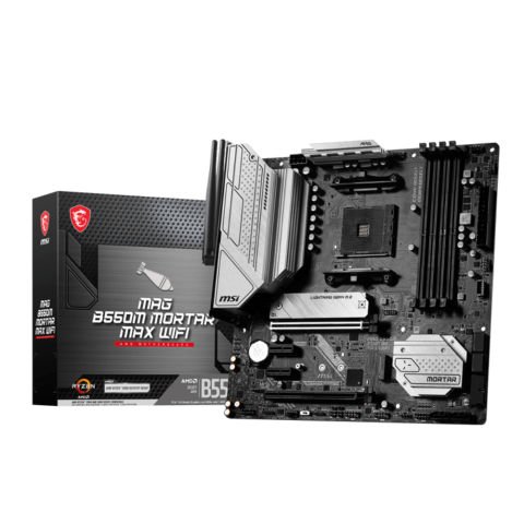 MSI Mag B550M Mortar Max Wi-Fi AM4 DDR4 Micro ATX Anakart