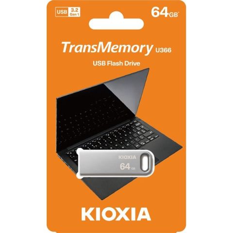 Kioxia U366 64GB USB3.2 GEN 1 LU366S064GG4 Metal