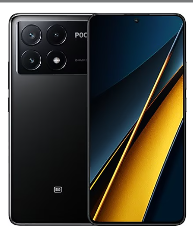 Poco X6 Pro 256 GB Siyah