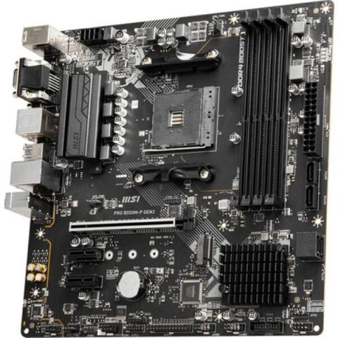 MSI Pro B550M-P AMD AM4 DDR4 Micro ATX Anakart